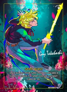 Spirit Burst Guy Takahashi - Set 1 Promo