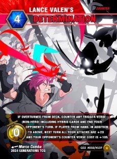 Lance's Determination