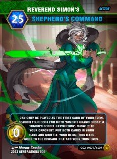 Simon's Shepherd's Command