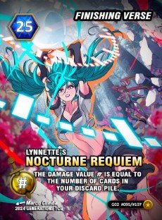 Finishing Verse Lynnette's Nocturne Requiem (Alt-Art)