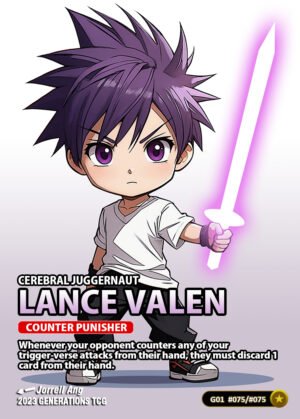 CHIBI - Hero Card Lance Valen