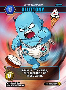 Gluttony - Soul Resonance – 2024 Exclusive Cards