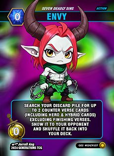 Envy - Soul Resonance – 2024 Exclusive Cards