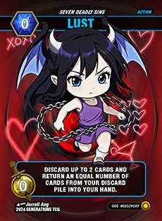 Lust - Soul Resonance – 2024 Exclusive Cards