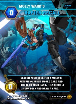 Molly Ward's Rapier Recall