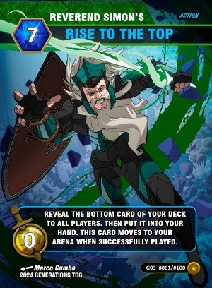 Reverend Simon's Rise to the Top