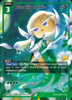 Blue Lily Cookie (BS1-054) SSR