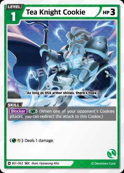 Tea Knight Cookie (BS1-062) SEC
