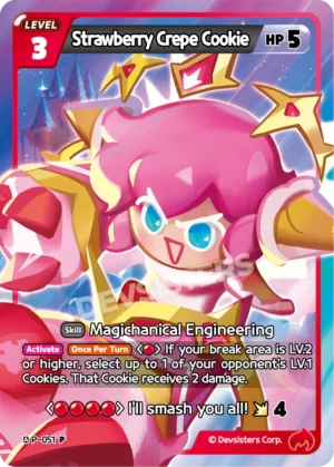 Strawberry Crepe Cookie (P-051)