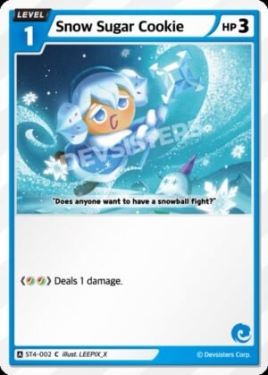 Snow Sugar Cookie (ST4-002)