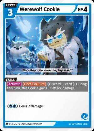 Werewolf Cookie (ST4-012)