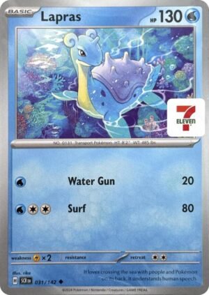 Lapras (7-Eleven) Pokemon Limited Edition Promo Card