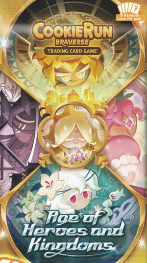 Booster Box Cookie Run Braverse 3+4 Age of Heroes and Kingdoms