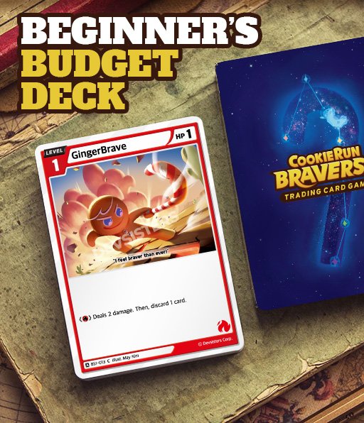 CBR Red Beginner's Budget Deck - Cookierun Braverse