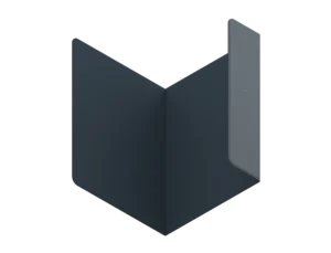 ETB PLAYMAT - ARTIFICER GREY // KNIGHT GREY - HEAVY PLAY