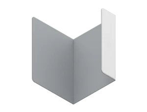 ETB PLAYMAT - CLERIC WHITE // FIGHTER GREY - HEAVY PLAY