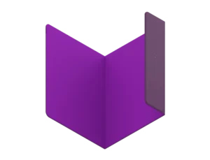 ETB PLAYMAT - NOBLE PURPLE // BARD PURPLE – HEAVY PLAY