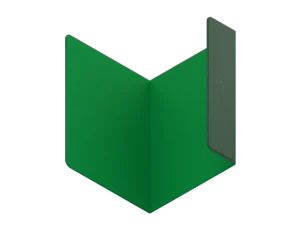 ETB PLAYMAT - RANGER GREEN // DRUID GREEN – HEAVY PLAY