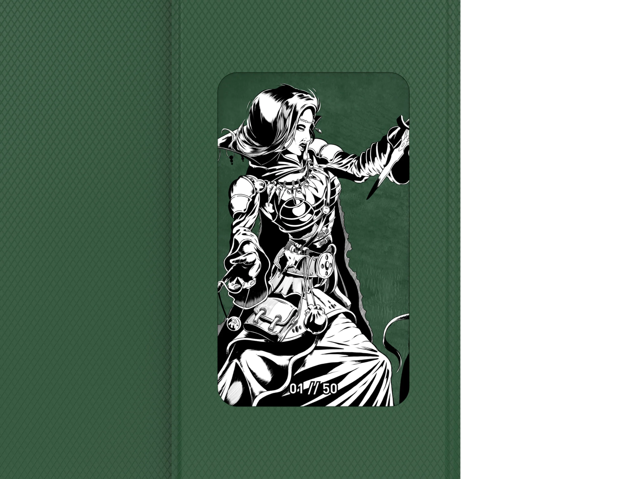 ETB PLAYMAT ART MASTERS - Beast Within by Phil Stone – HEAVY PLAY - Image 5