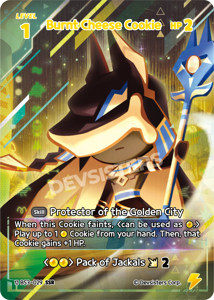 Burnt Cheese Cookie (BS3-029) SSR