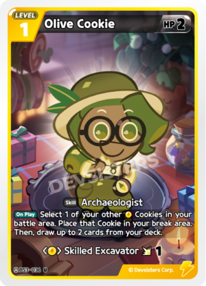 Olive Cookie (BS3-036)