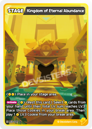 Kingdom of Eternal Abundance (BS3-047)