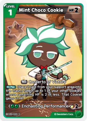 Mint Choco Cookie (BS3-052)