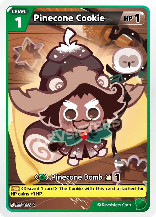 Pinecone Cookie (BS3-056)