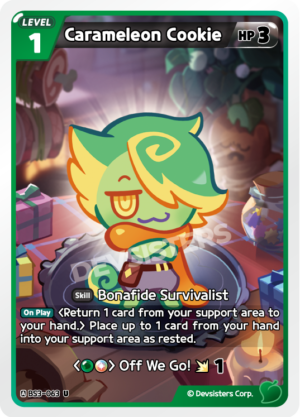 Carameleon Cookie (BS3-063)