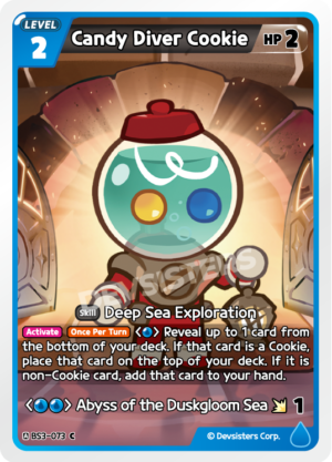Candy Diver Cookie (BS3-073)