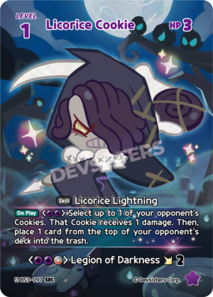 Licorice Cookie (BS3-097) SEC