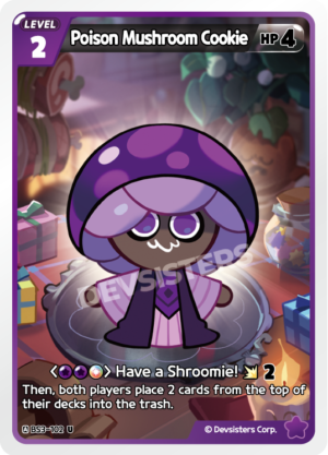 Poison Mushroom Cookie (BS3-102)