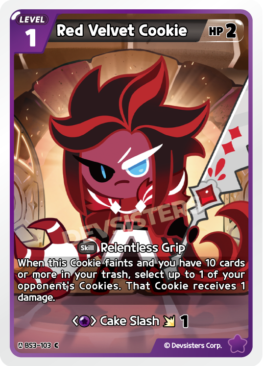 Red Velvet Cookie (BS3-103)