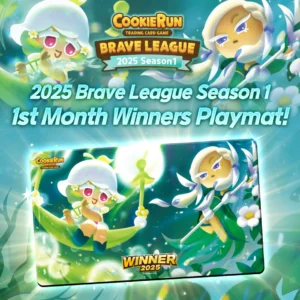 Brave League Season 1 WINNER Playmat