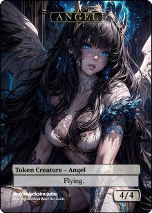 Angel 4/4 (A) Token - Foil