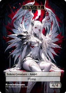 Angel 4/4 (B) Token - Foil