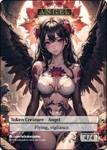 Angel 4/4 (D) Token - Foil