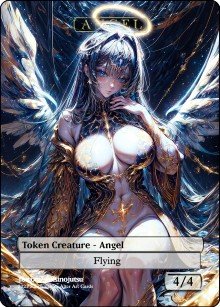 Angel 4/4 (C) Token - Foil