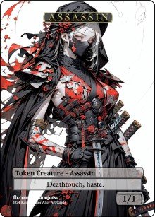 Assassin 1/1 (B) Token - Foil