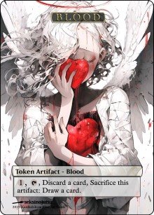 Blood (A) Token - Foil