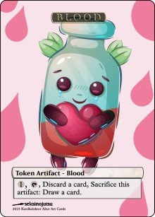 Blood (B) Token - Foil
