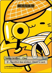 Clue (A) Token - Foil