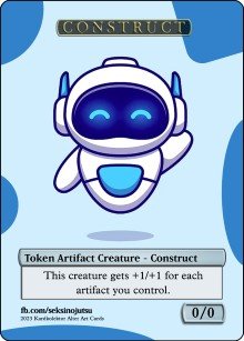 Construct 0/0 (A) Token - Foil