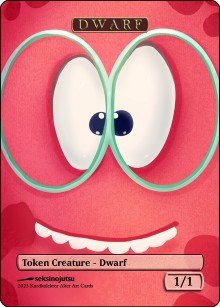 Dwarf 1/1 (A) Token - Foil