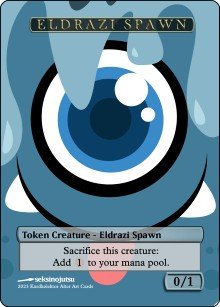 Eldrazi Spawn 0/1 (A) Token - Foil