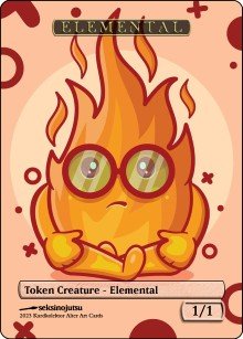 Elementa 1/1 (B) Token - Foil