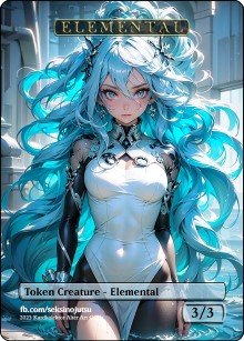 Elemental 3/3 Token - Foil