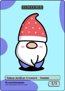 Gnome 1/1 Token - Foil