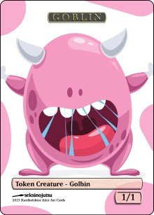 Goblin 1/1 (B) Token - Foil
