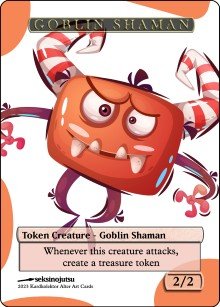 Goblin Shaman 2/2 (B) Token - Foil